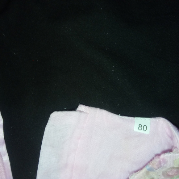 Pink Tulle Baby Dress with Bow - Picture 4 of 4